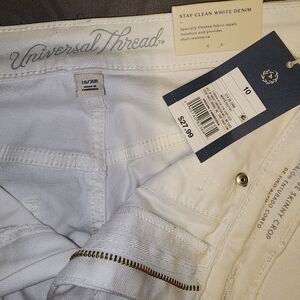 High rise skinny jeans